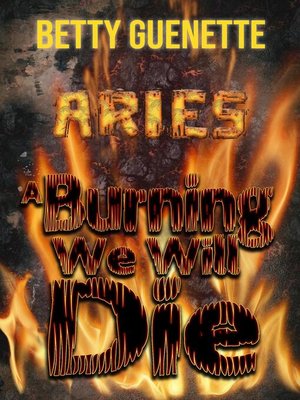 cover image of A Burning We Will Die